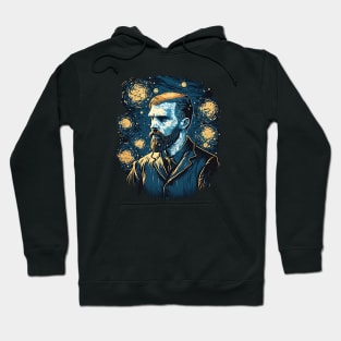 Van Gogh: Starry Portrait Hoodie